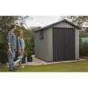 Abri de jardin en résine PVC Oakland 759 230x287x242cm Keter K224433 Choix