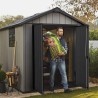 Abri de jardin en résine PVC Oakland 759 230x287x242cm Keter K224433 Modèle