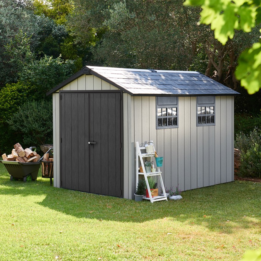 Abri de jardin grand modèle 230x350x242cm résine Oakland 7511 Keter K226027 Promotion Abri de jardin grand modèle 230x350x242cm résine Oakland 7511 Keter K226027 Promotion