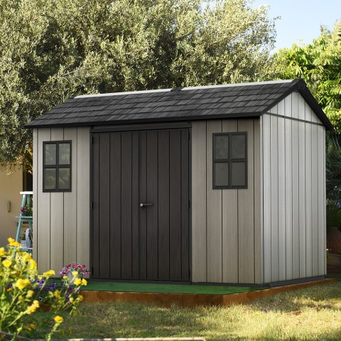 Abri de jardin en résine extra large 350x229x254 cm Oakland Keter 1175SD K230167 Promotion
