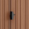 Abri de jardin effet bois naturel en résine PVC 125x184x205cm Darwin 4x6 Keter Achat