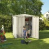 Abri de jardin en résine avec étagères 178x195,5x208cm Factor 6x6 Keter K209872 Dimensions