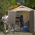 Abri de jardin extérieur avec étagères 256,5x182x243cm Factor 8x6 Keter K209871 Catalogue