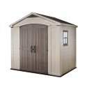 Abri de jardin extérieur avec étagères 256,5x182x243cm Factor 8x6 Keter K209871 Vente
