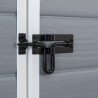 Abri de jardin en résine PVC avec plancher 129x103x196 cm Manor 4x3 Keter Dimensions