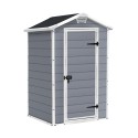Abri de jardin en résine PVC avec plancher 129x103x196 cm Manor 4x3 Keter Réductions