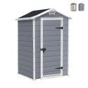 Abri de jardin en résine PVC avec plancher 129x103x196 cm Manor 4x3 Keter Promotion