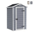 Abri de jardin en résine PVC avec plancher 129x103x196 cm Manor 4x3 Keter Promotion