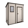 Abri d'outils de jardin en résine PVC 183,5x111x200,5cm Manor Pent 6x4 Keter Réductions