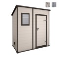 Abri d'outils de jardin en résine PVC 183,5x111x200,5cm Manor Pent 6x4 Keter Promotion