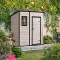 Abri d'outils de jardin en résine PVC 183,5x111x200,5cm Manor Pent 6x4 Keter Offre