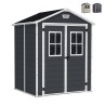 Abri de jardin Keter en résine PVC avec fenêtres 185x152x226cm Manor 6x5 Promotion