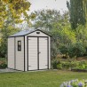 Grande abri de jardin en résine PVC 185,8x236,8x227 cm Manor 6x8 Keter Achat