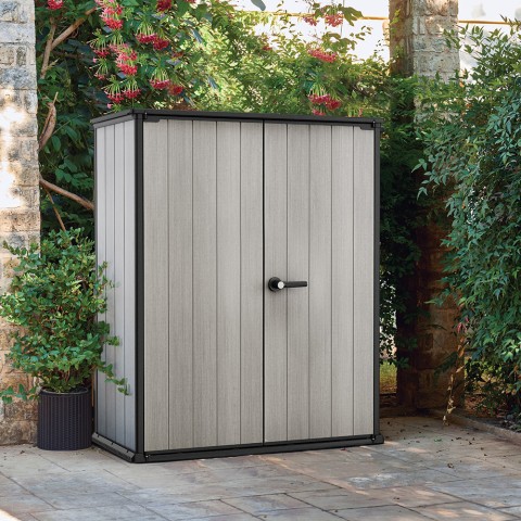 Armoire de jardin extérieure avec 2 étagères High Store+ Keter K246241 Promotion