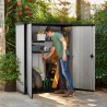 Armoire de jardin extérieure avec 2 étagères High Store+ Keter K246241 Réductions