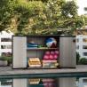 Coffre extérieur en résine pour outils de jardin Patio Store Keter K232781 Réductions