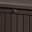 Coffre de rangement extra large en résine pour jardin Rockwood Keter Modèle