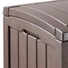 Coffre de rangement multifonction en résine pour jardin Glenwood Keter K208987 Offre