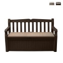 Banc coffre de jardin extérieur avec rangement Eden Keter Vente