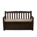 Banc coffre de jardin extérieur avec rangement Eden Keter Choix