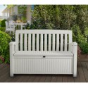 Banc de jardin avec coffre de rangement extérieur Patio Keter Caractéristiques