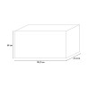 Banc de jardin avec coffre de rangement extérieur Patio Keter 