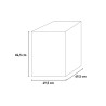 Table d'appoint avec glacière intégrée et plateau relevable Cool Bar Keter Achat