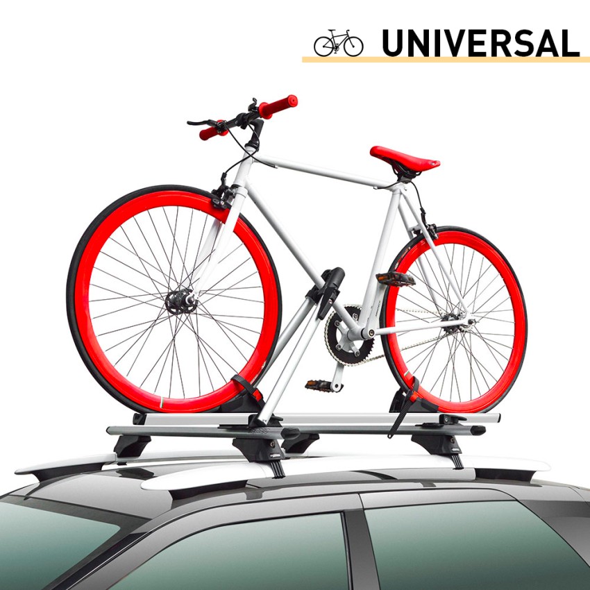 Juza Porte-vélos de toit universel pour emmener votre vélo n'importe où