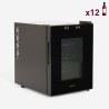 Réfrigérateur et cave à vin à LED monozone 12 bouteilles Bacchus XII