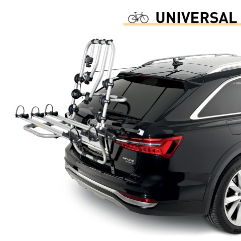 Porte-vélos universel pour 3 bicyclettes hayon arrière Bici Ok Mtb 75 Promotion