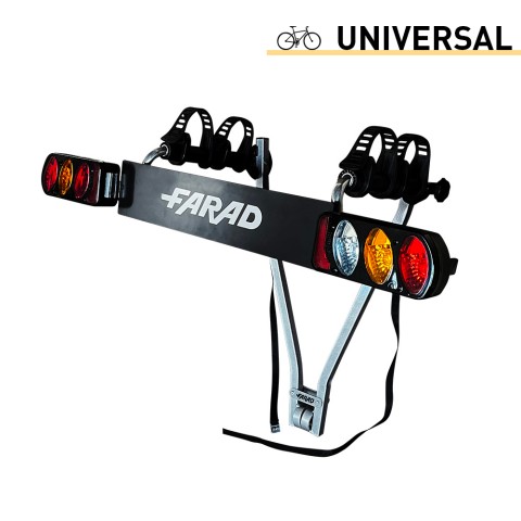 Support de plaque avec feux de signalisation pour porte-vélos attelage Varaita Farad Promotion