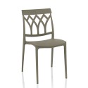 Chaise design moderne salle à manger restaurant extérieur bar jardin cuisine Queen Dimensions