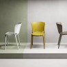 Chaise design moderne empilable pour restaurant, cuisine, salle à manger, extérieur Jumbo 