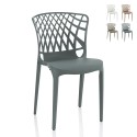Chaise moderne salle à manger cuisine extérieur restaurant jardin empilable Arko Promotion