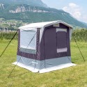 Tente cuisine de camping avec moustiquaire 150x150 Gusto NG I Brunner Caractéristiques