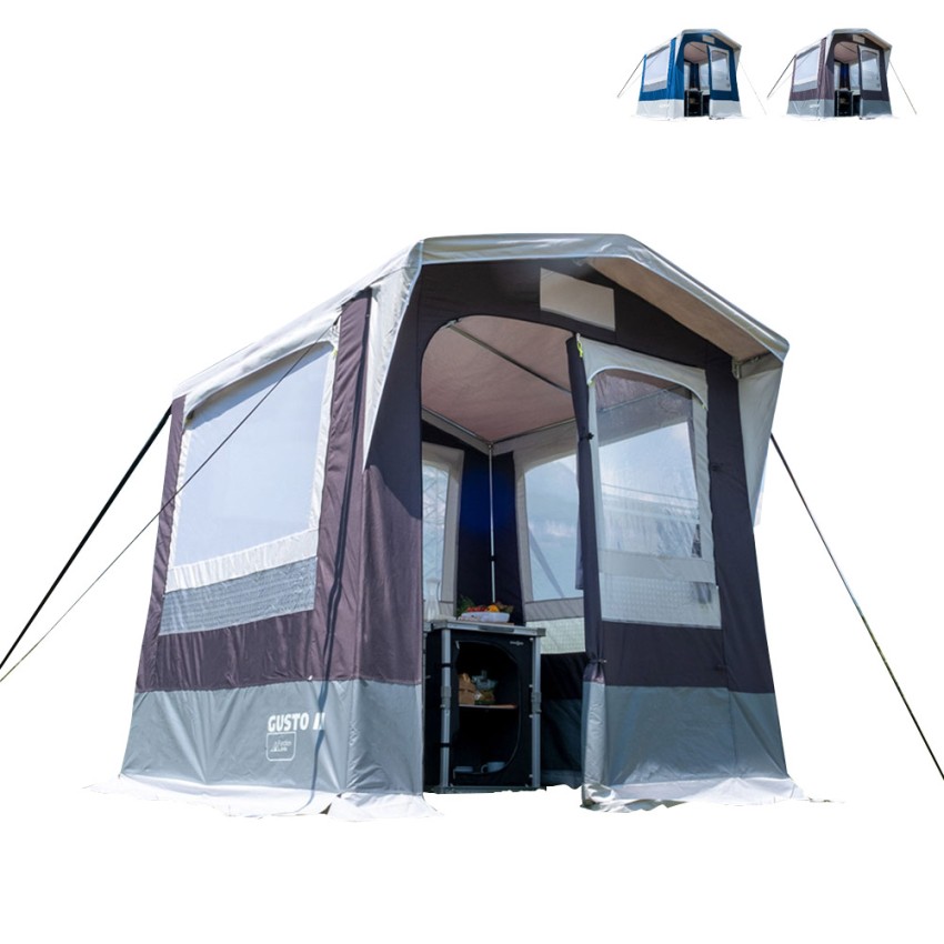 Tente cuisine de camping avec moustiquaire 150x150 Gusto NG I Brunner Vente