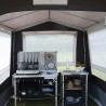 Tente cuisine de camping 200x150 Gusto NG II Brunner Dimensions