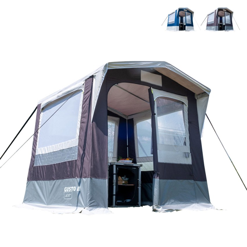 Tente de cuisine 200x150 pour camping Gusto NG II Brunner Vente Tente de cuisine 200x150 pour camping Gusto NG II Brunner Vente