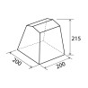 Tente de cuisine de camping Gusto NG III 200x200 Brunner 