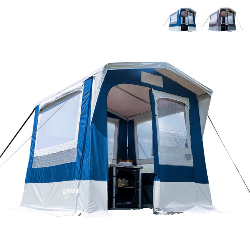 Tente de cuisine de camping Gusto NG III 200x200 Brunner Vente