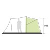 Grande tente de camping familiale pour 5 personnes 360x490 Kalinda 5 Brunner Choix