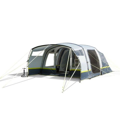 Tente de camping gonflable 380x540 Paraiso 5/6 places Brunner Promotion