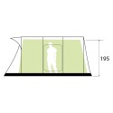 Tente de camping gonflable 310x510 pour famille 4 personnes Pure 4 Brunner Modèle