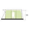 Tente de camping gonflable 310x510 pour famille 4 personnes Pure 4 Brunner Modèle