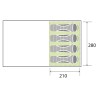 Tente de camping gonflable 310x510 pour famille 4 personnes Pure 4 Brunner Caractéristiques