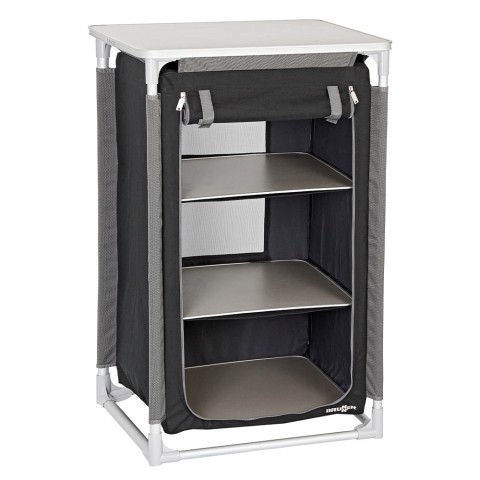 Armoire mobile pour camping avec 3 étagères multi-usages Azabache LS Brunner Promotion