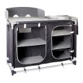 Kitchenette de camping avec évier et étagères Azabache CTW Square HWT Brunner Promotion