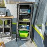 Armoire de camping polyvalente 4 compartiments plateau en bois Mercury Cross HS SQ Brunner Vente