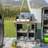 Cuisine mobile de camping plateau en bois Mercury Cross Cooker HWT Brunner Vente
