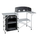 Meuble de cuisine pliable en aluminium Snack Easy Black Brunner Promotion